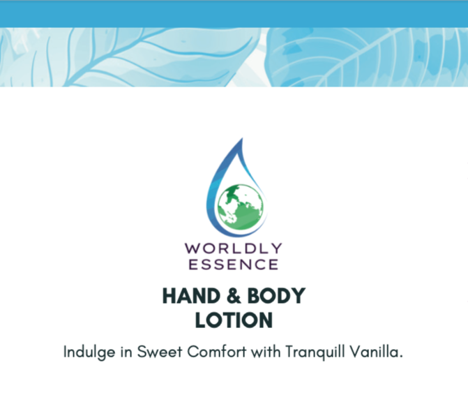Worldly Essence: Madagascar Vanilla Body Lotion